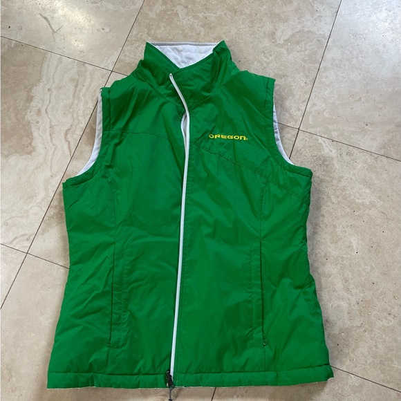 Oregon Ducks Womens Columbia Sportswear Vest - Picture 1 of 5